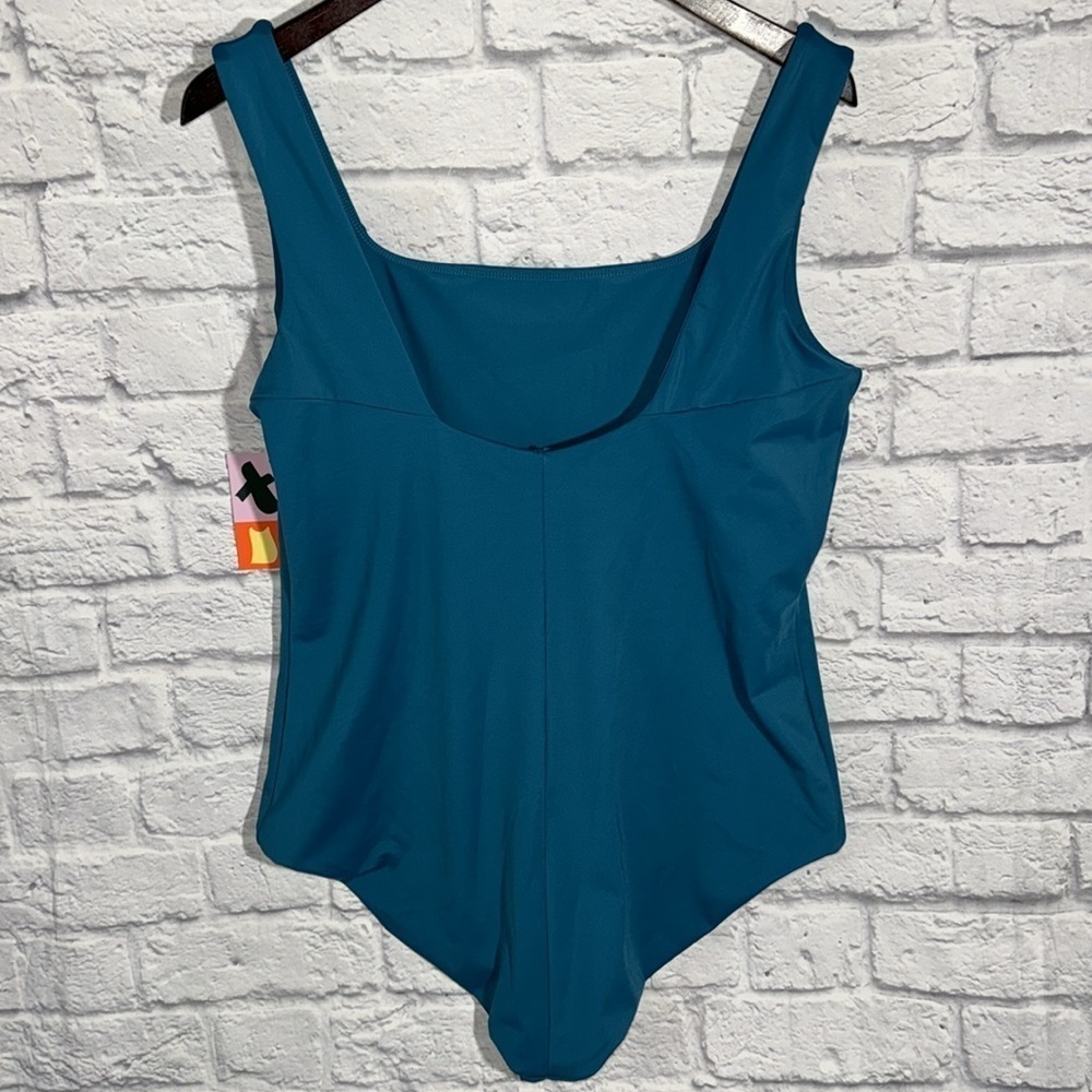 Alder Surfs Up Swim One Piece Summer Beach Bathing Suit Swimwear In Lagoon 3x — image 8 of 8